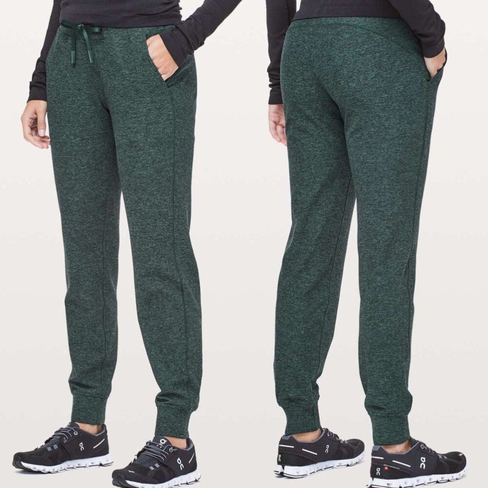 Lululemon Ready To Rulu Pant Updated 29 Heathered Green Jasper Active Size 6